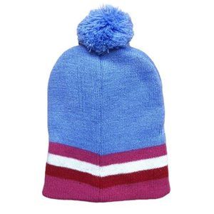 BLUE & PINK Kids Hat & Glove Set